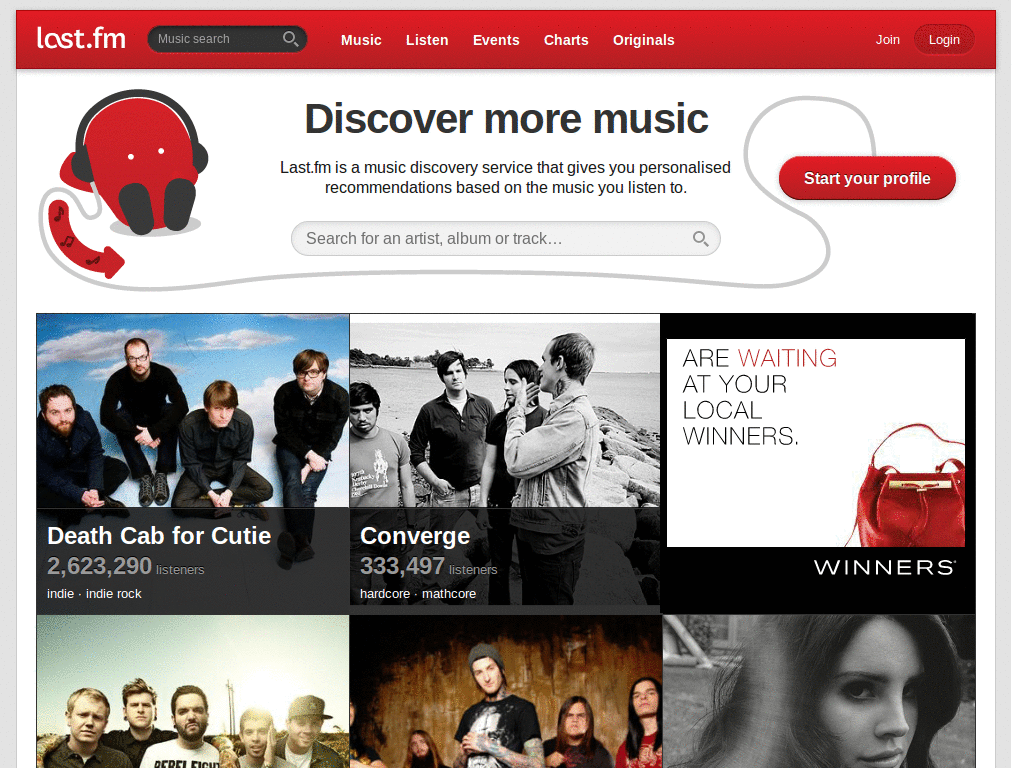 Last.fm - Taste8