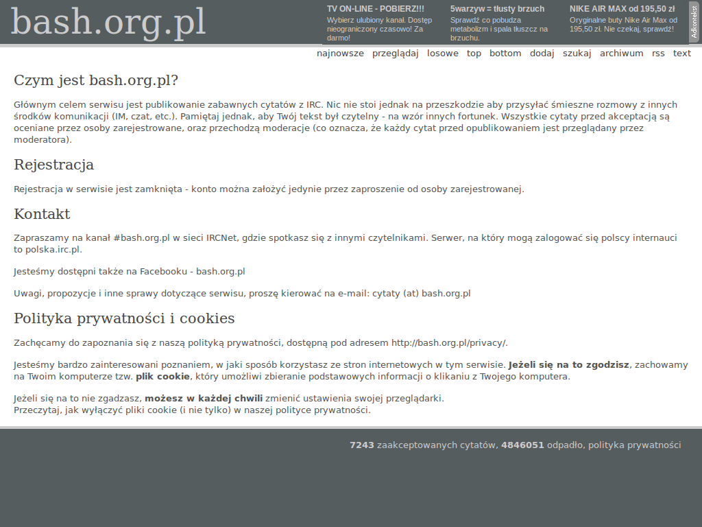 bash.org.pl - Always Show Points