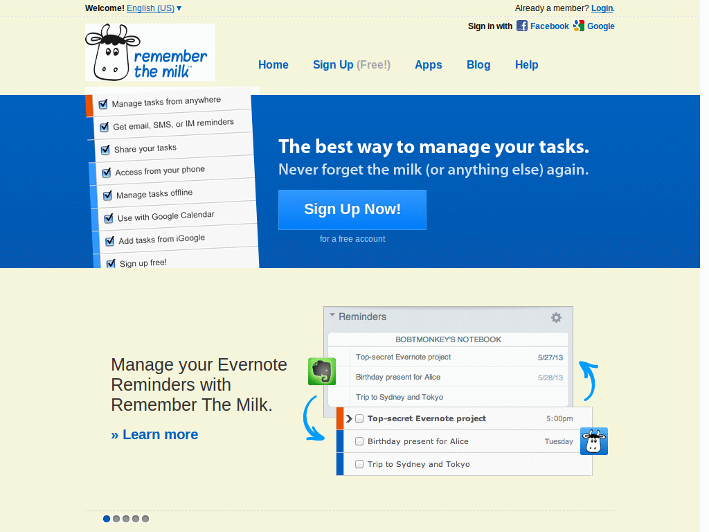 Remember The Milk - Teleute's Not Blue