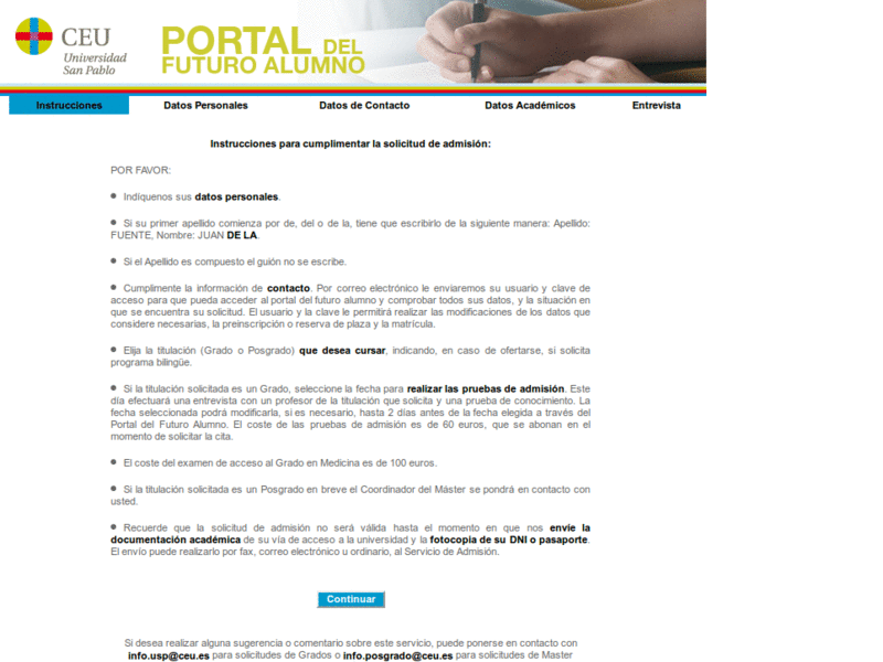 Portal del Alumno