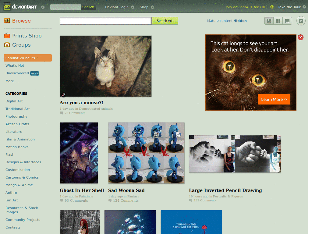 DeviantArt Forms Done Right