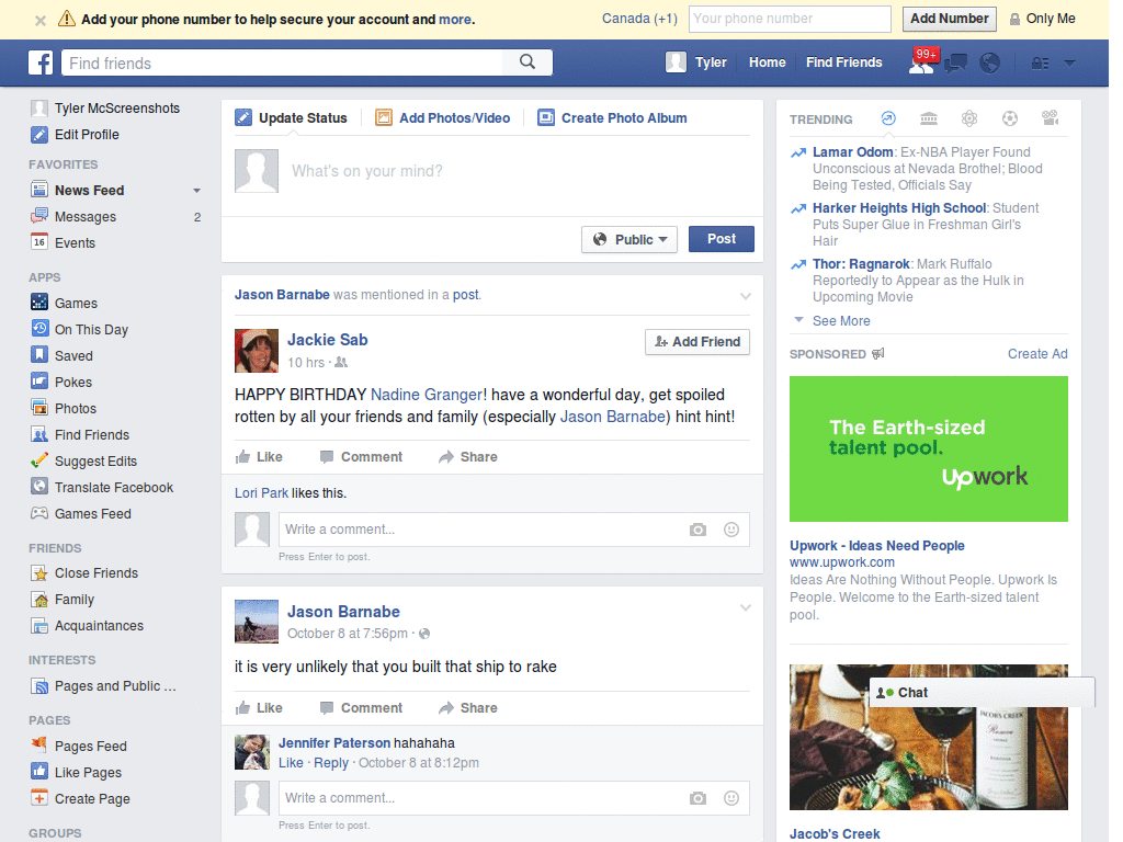 Facebook Modifiers [2010]