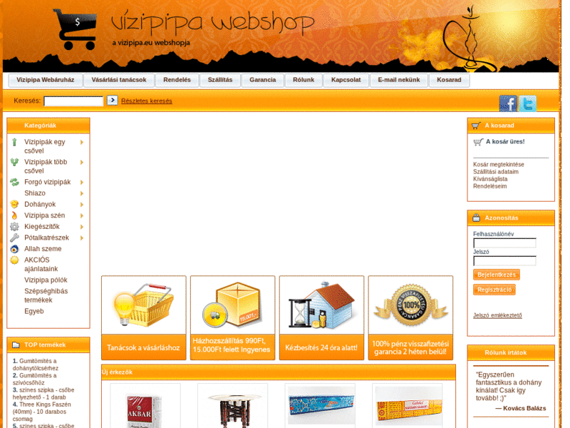 webshop.vizipipavasarlas.hu - dark beauty