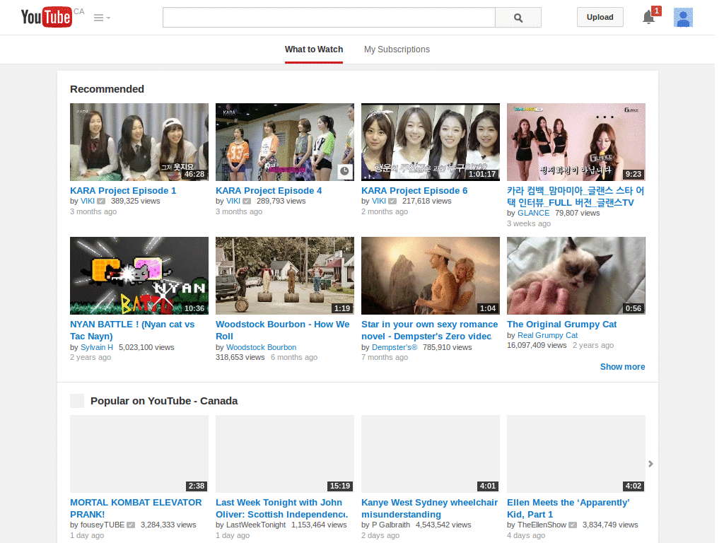 Plain Black Youtube [New Watch Page] 0.1