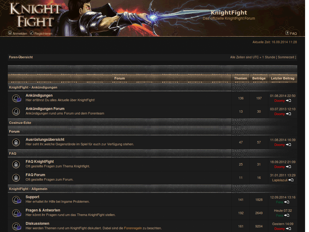 Knightfight Board- No underline in Links