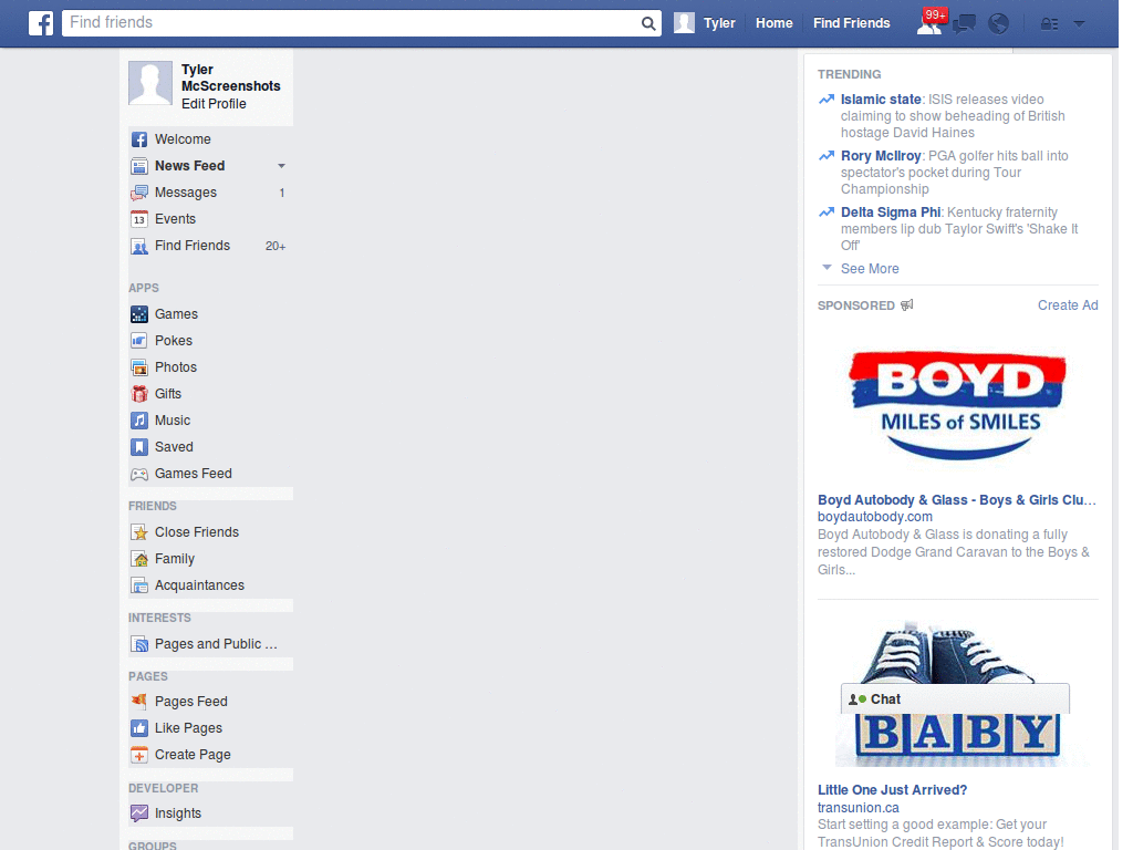True Old Facebook
