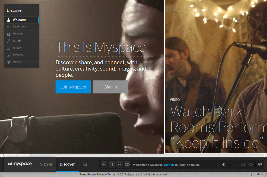 make home.myspace.com look half decent (Blue)