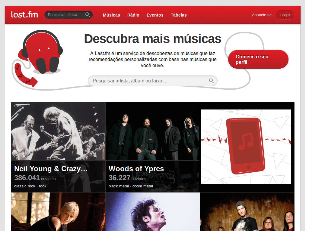 last.fm - no ads at all