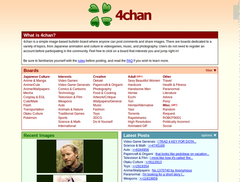 4chan white minimal