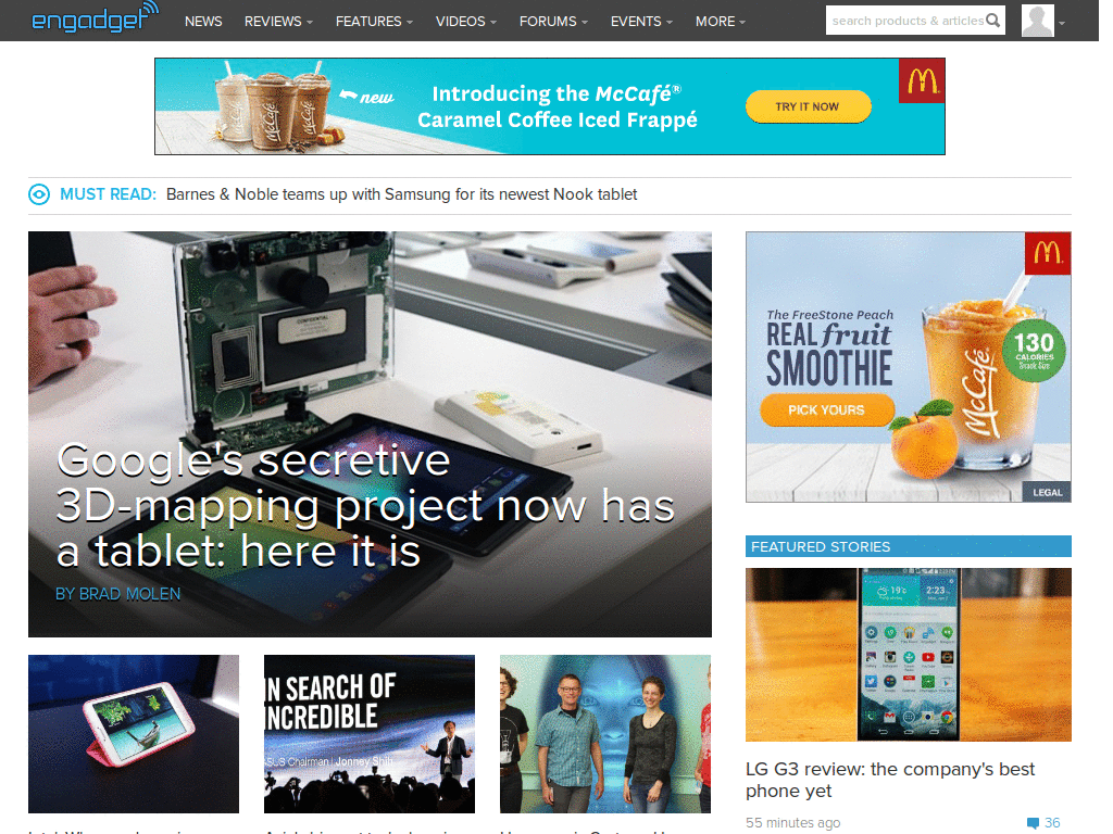 engadget - extreme minimalist