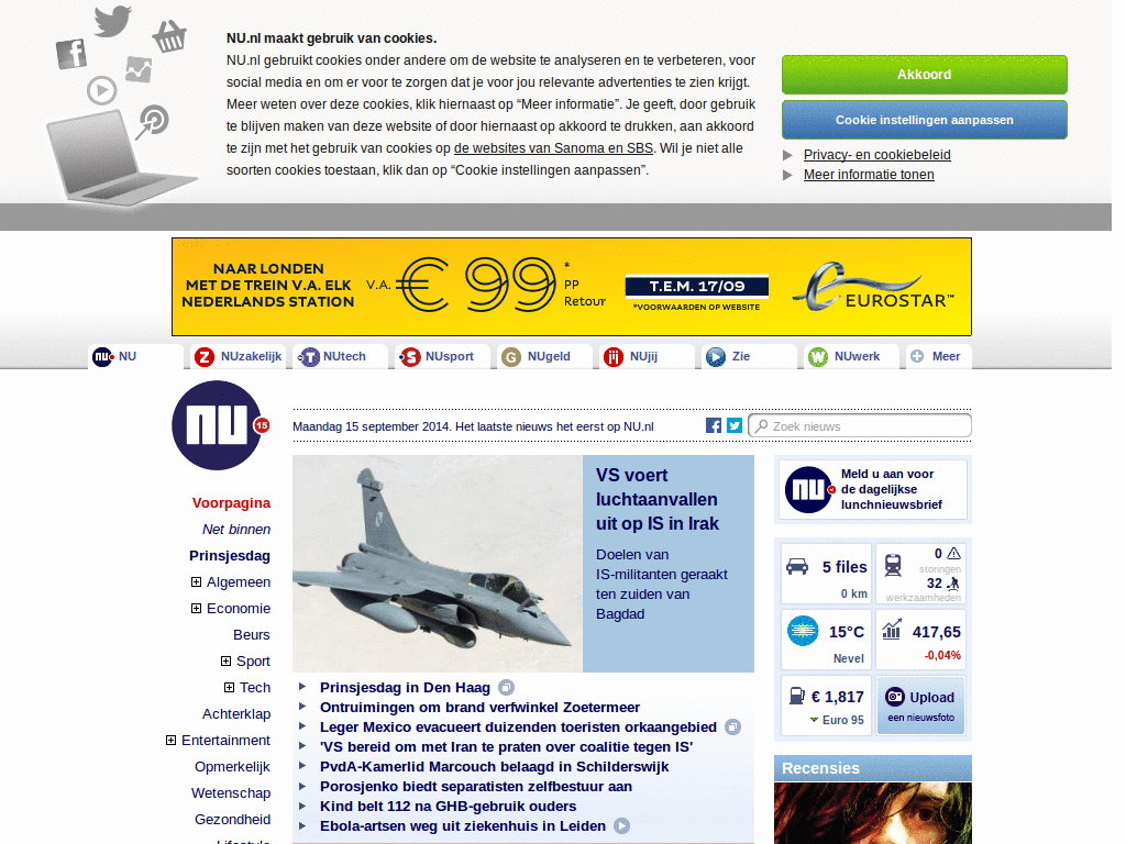 nu.nl - extreme minimalist