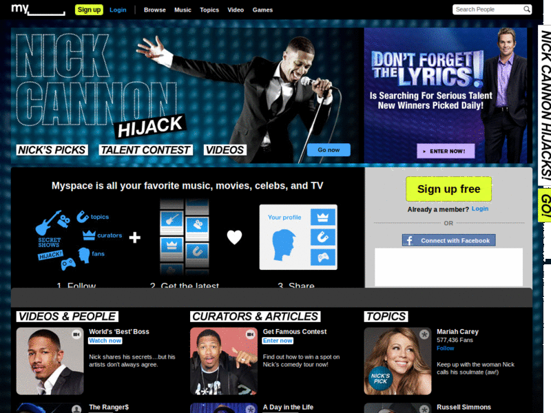 MySpace 2.0 Theme