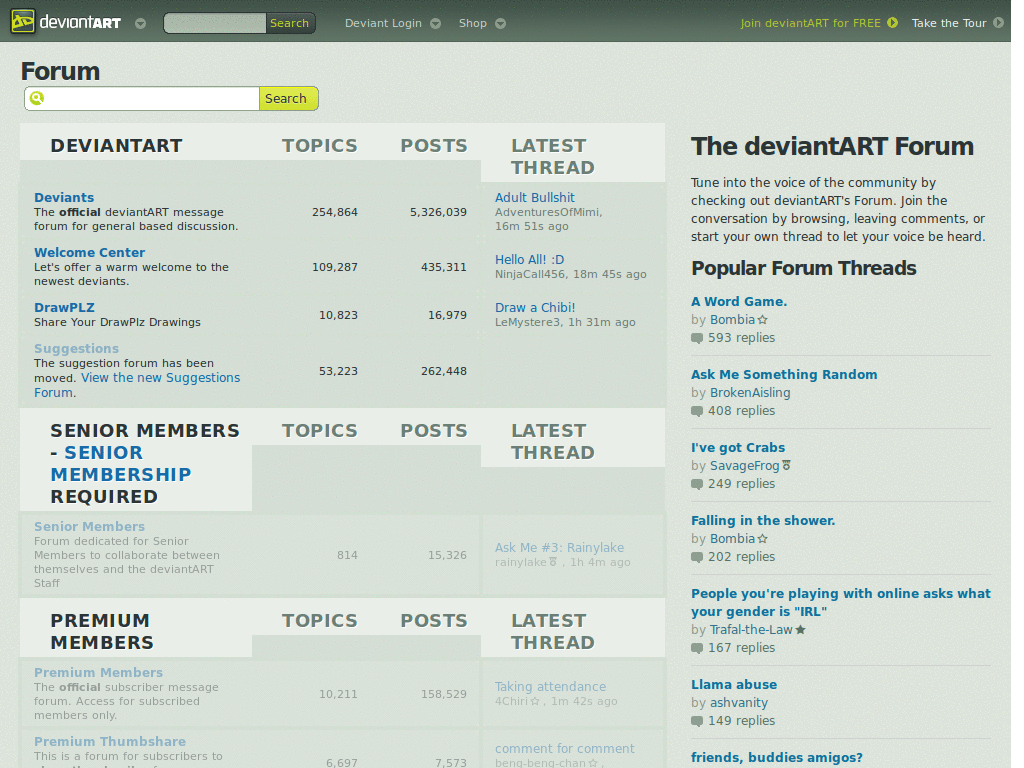 Gruze the dA forums