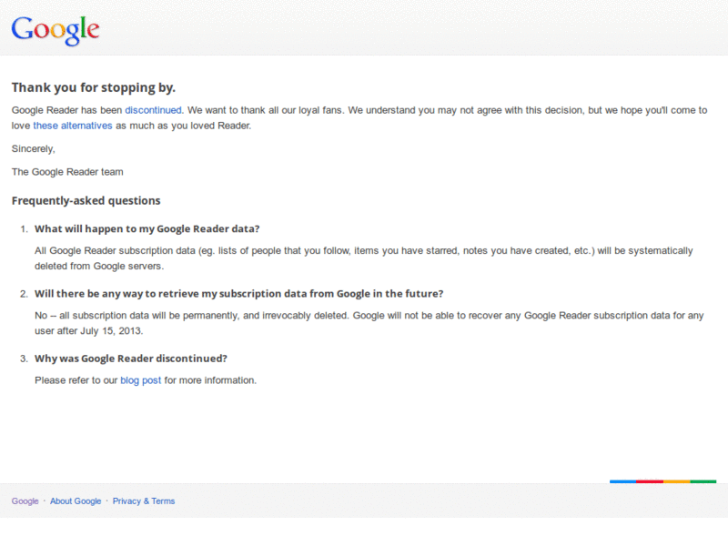 Google Reader: Hide Unread Count