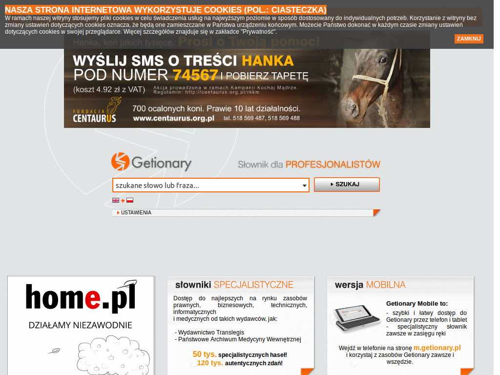Getionary.pl Cleaner
