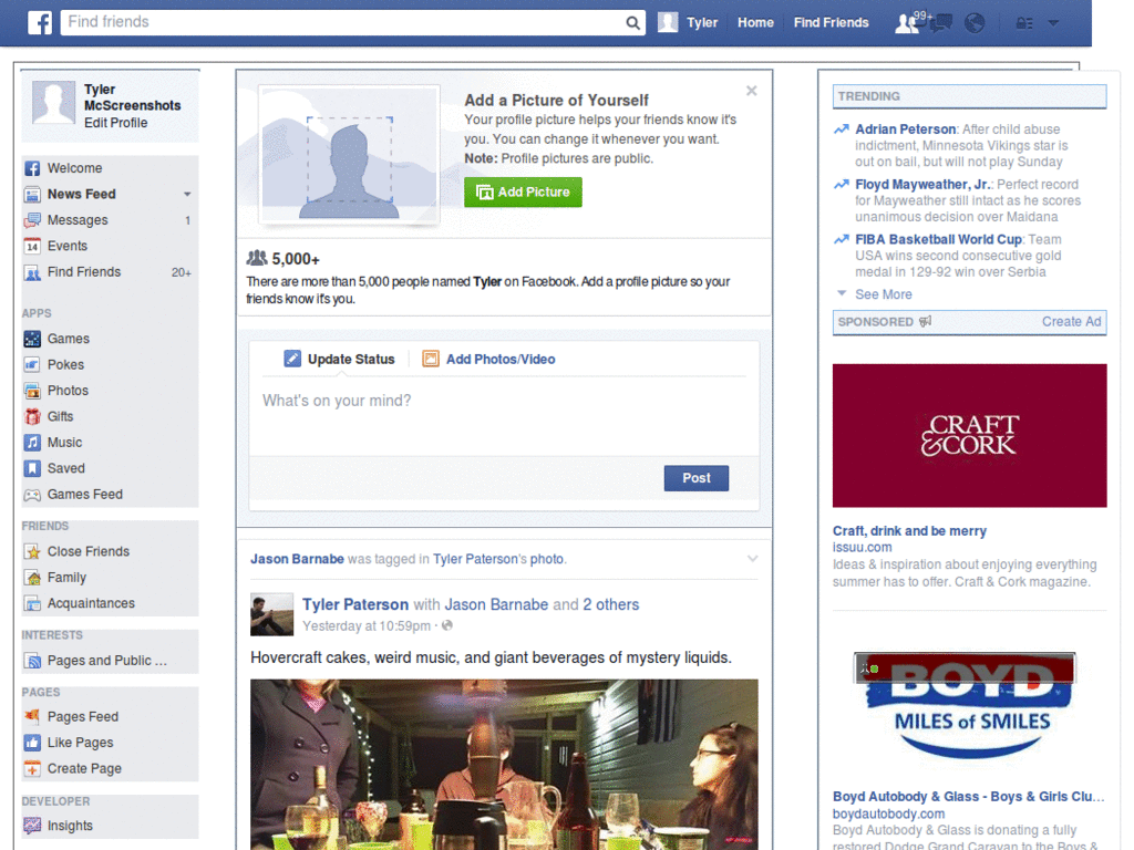 Aero Ultimate Skin for Facebook + Large Background