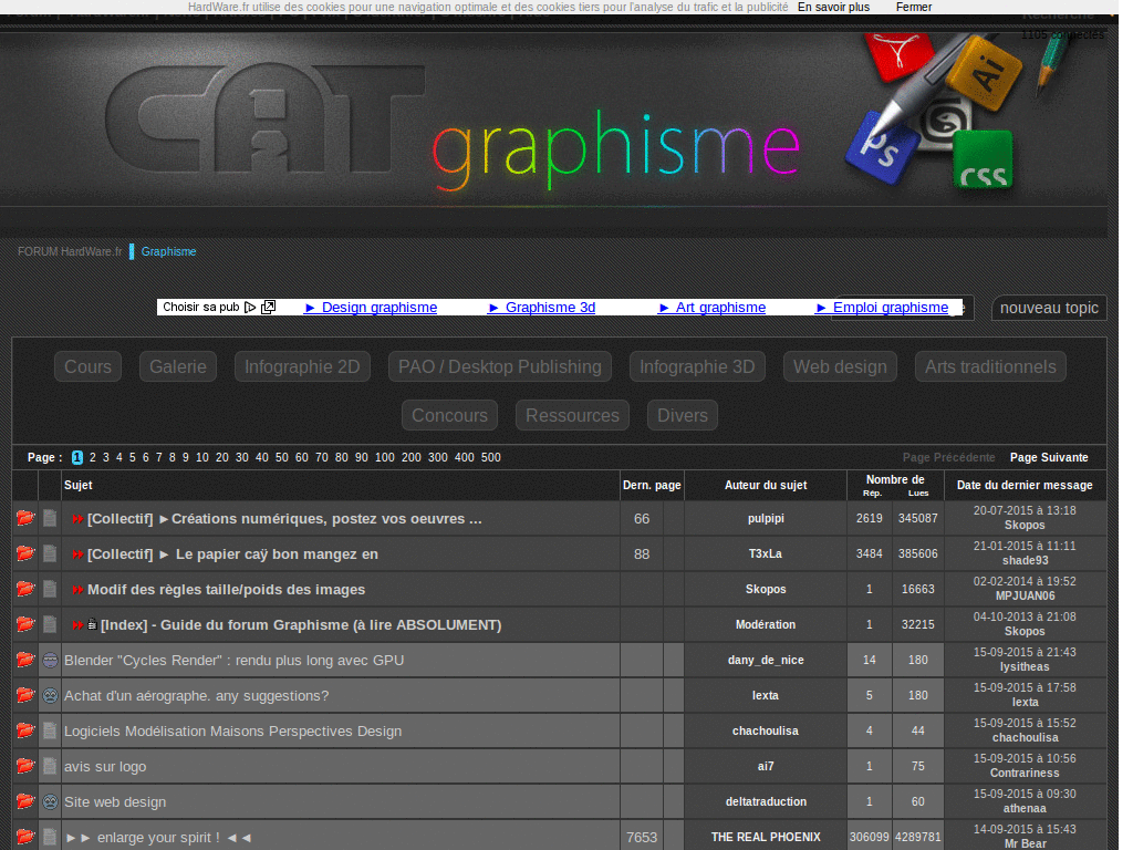 HFR - Thème DarkPaper v1