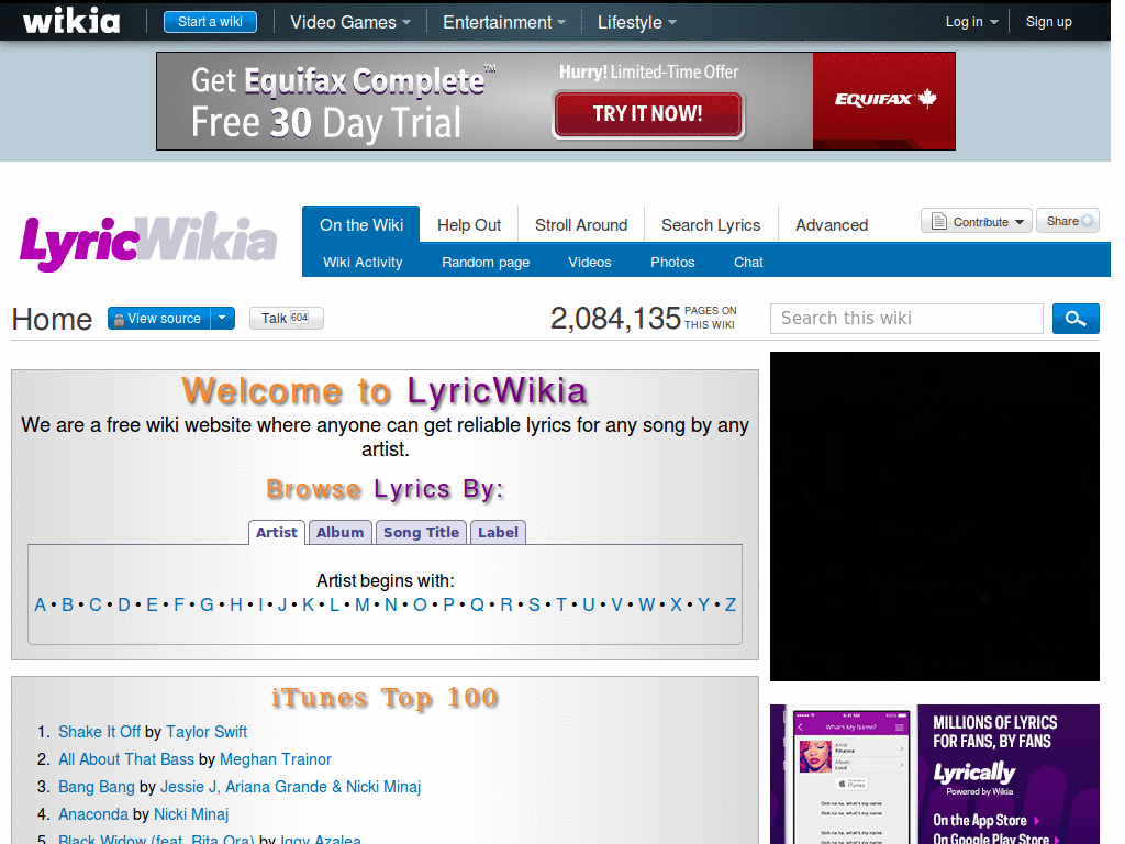 Allow Text Selection on lyrics.wikia.com