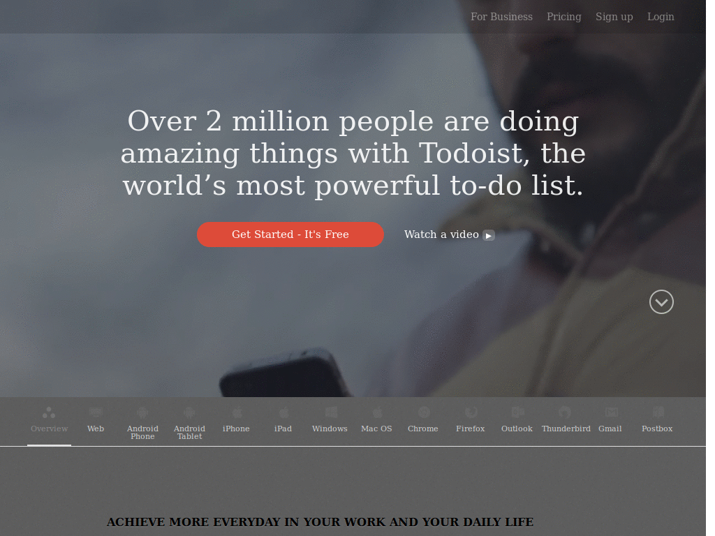 Todoist - MAC (false one)