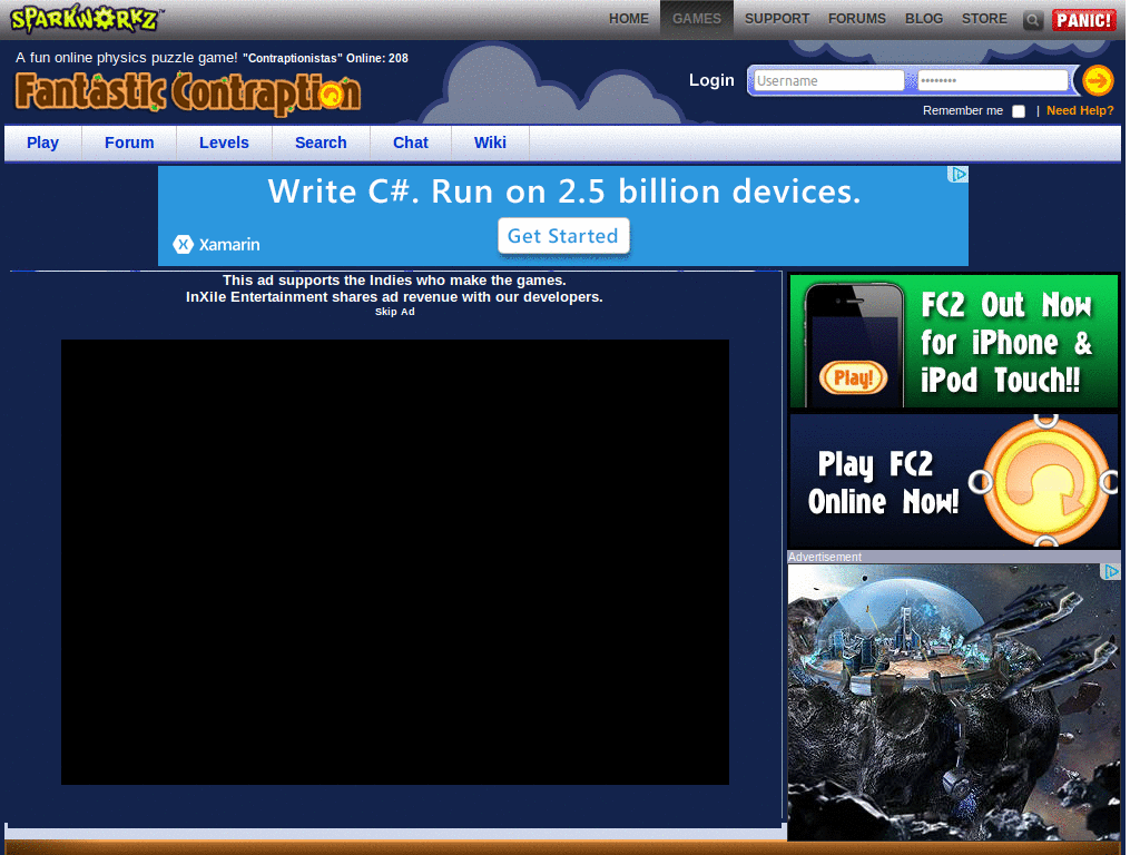 Fantastic Contraption: Remove FC2 Preview Banner