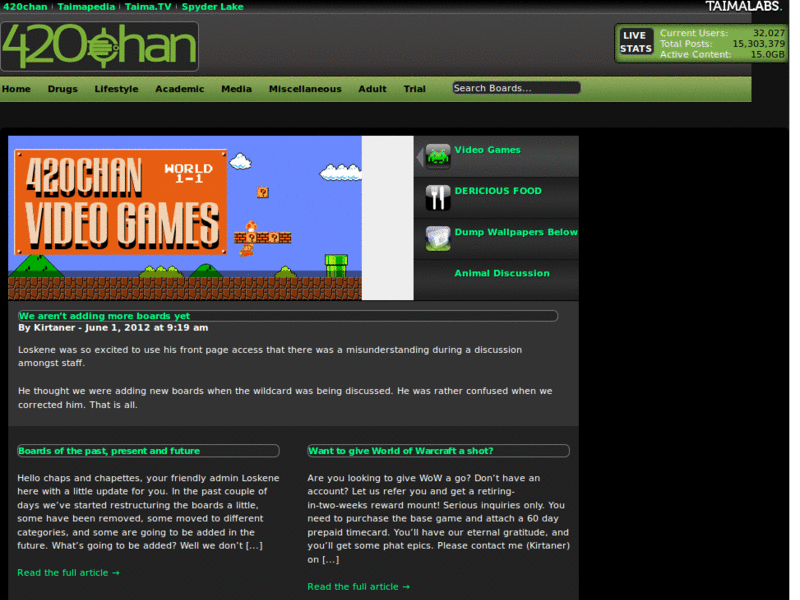 Shows a cute Charmander on all boards on 420chan