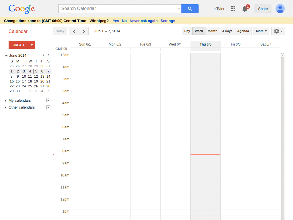 Tweaks : Google Calendar