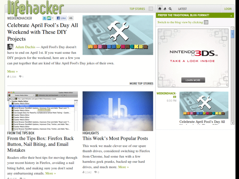 Lifehacker Gray-to-Black