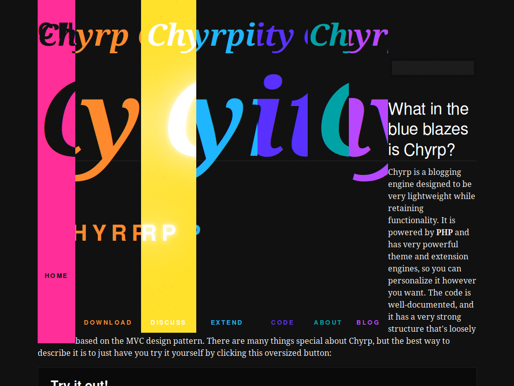 Chyrp.net - more from CSS II