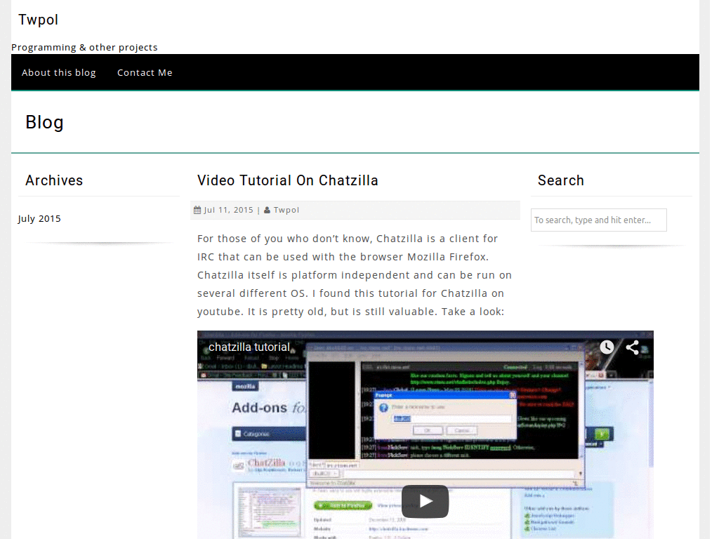 Silver's Blog Snazzer