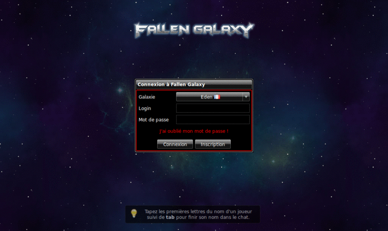 Fallen Galaxy - Désactiver l'horodatage