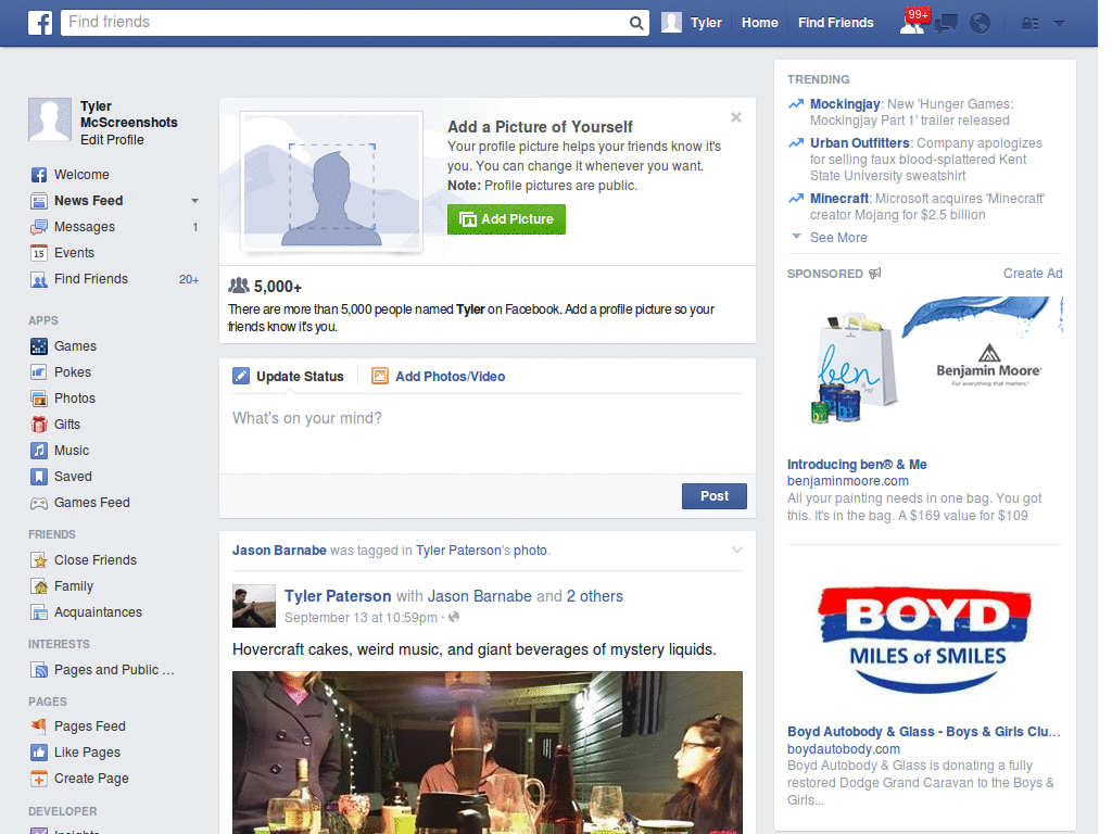 Wayne World Facebook Fix