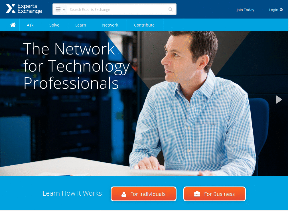 Experts Exchange — Hide the crap