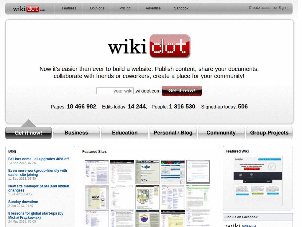 Wikidot - Block signatures