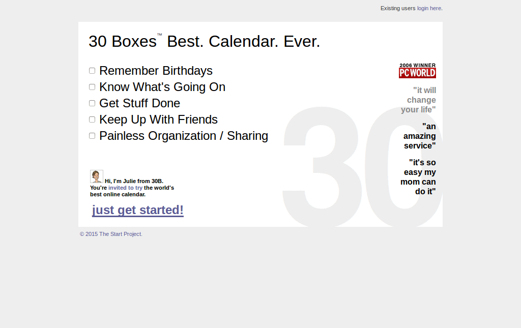 30 Boxes Font Size