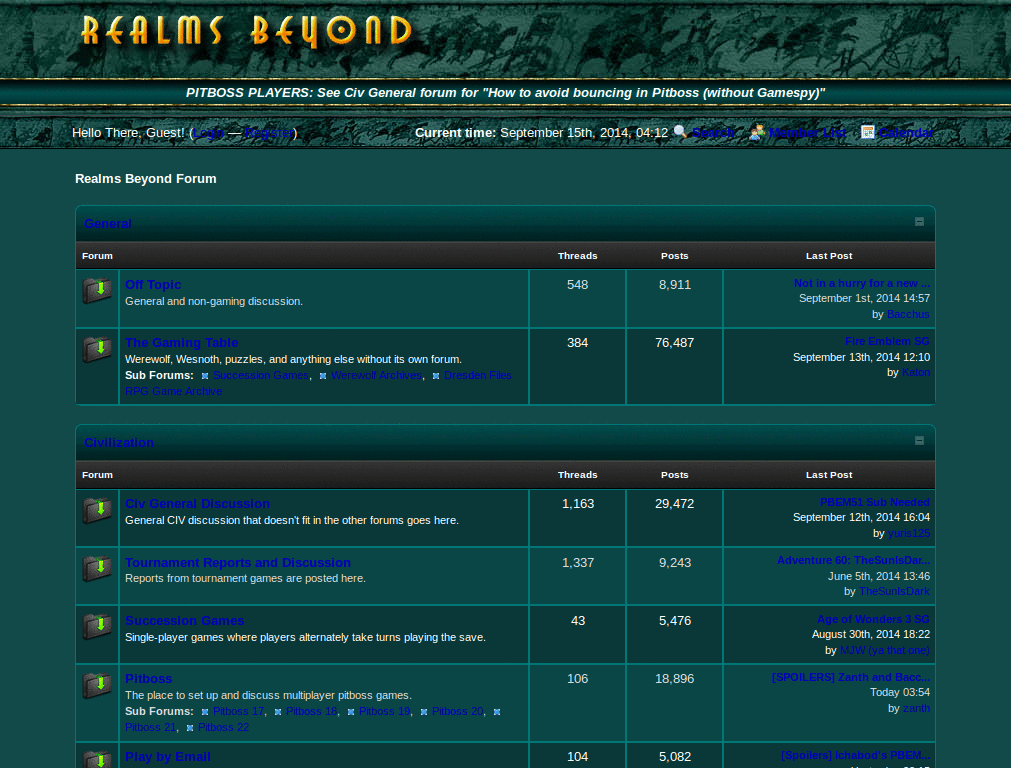 Realmsbeyond Forums