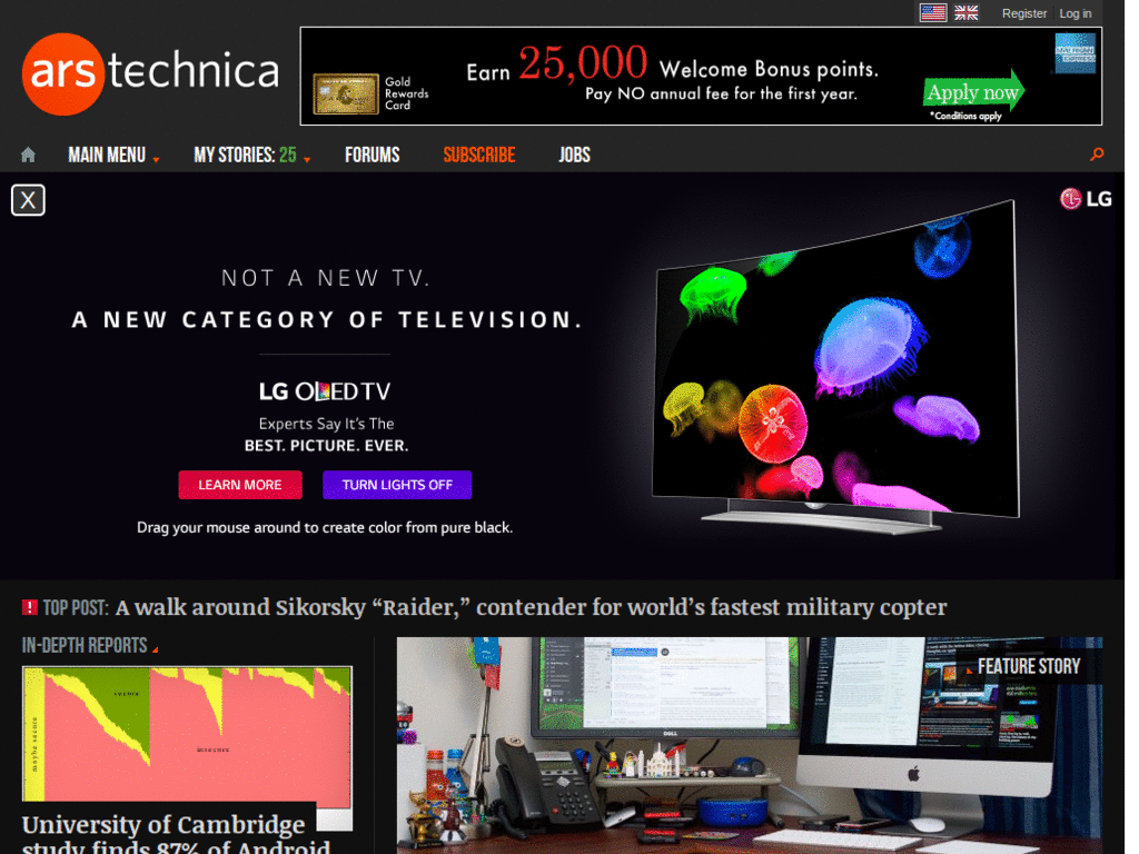 ArsTechnica: readable