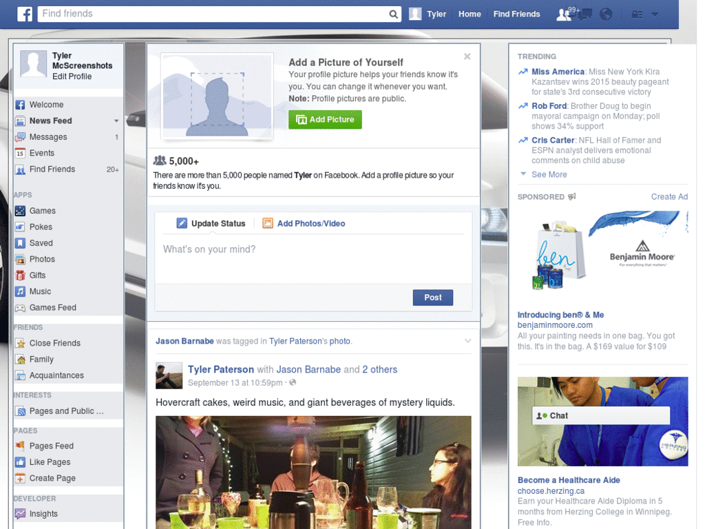 facebook LANDR0VER