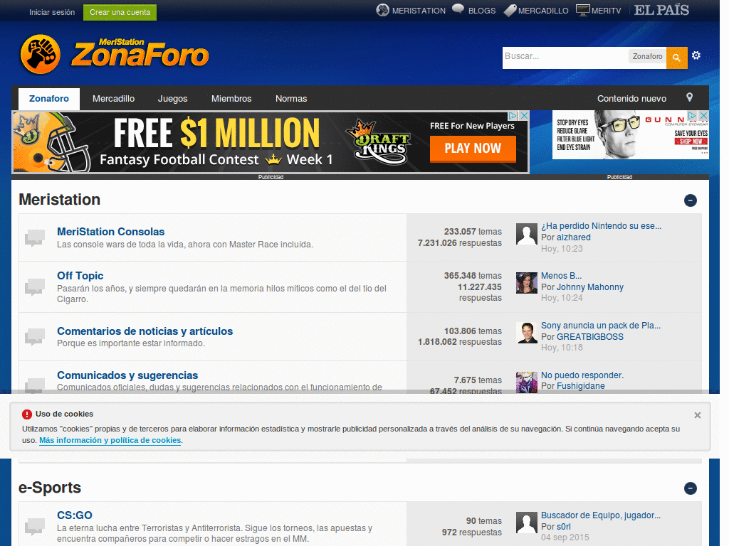 Meri :: Borrar "grupos" del menú.