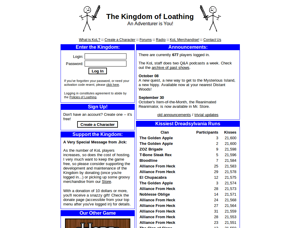 KOL - Restore Lists (Firefox 1 - 3 only)