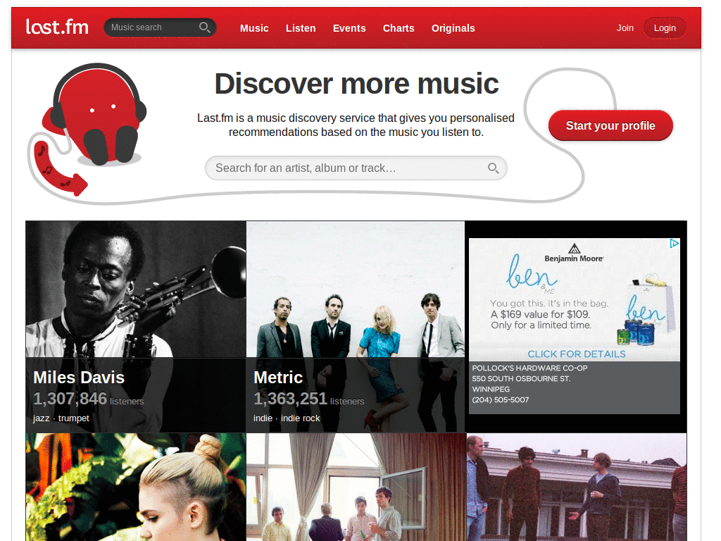 Last.fm Paint It Black Improved (2010-03-01)