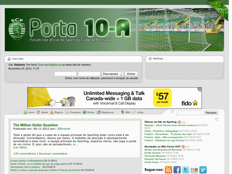 Alterações de estilo - Fórum SCP