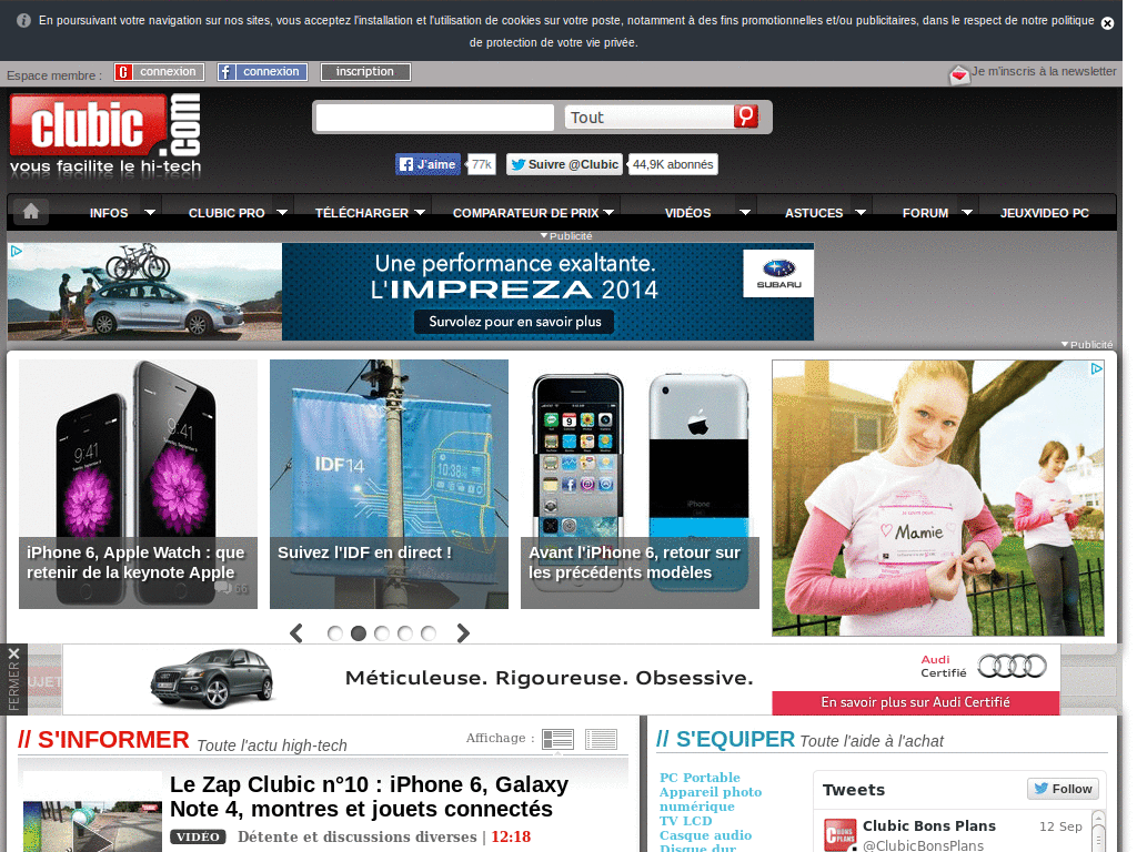 Clubic 2010 qui pète moins les yeux