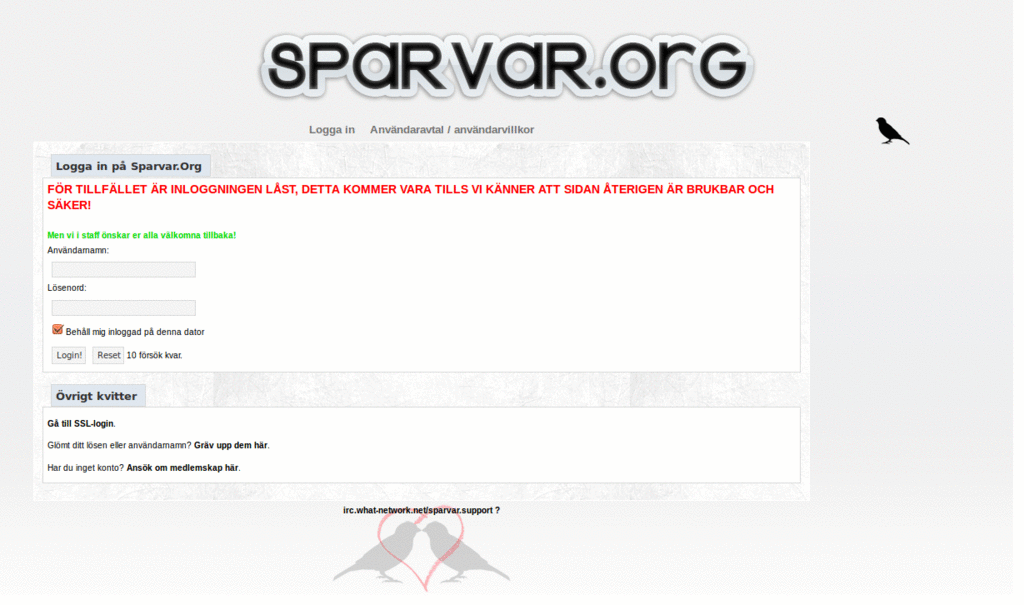 Sparvar+ - Unnecessary eye candy