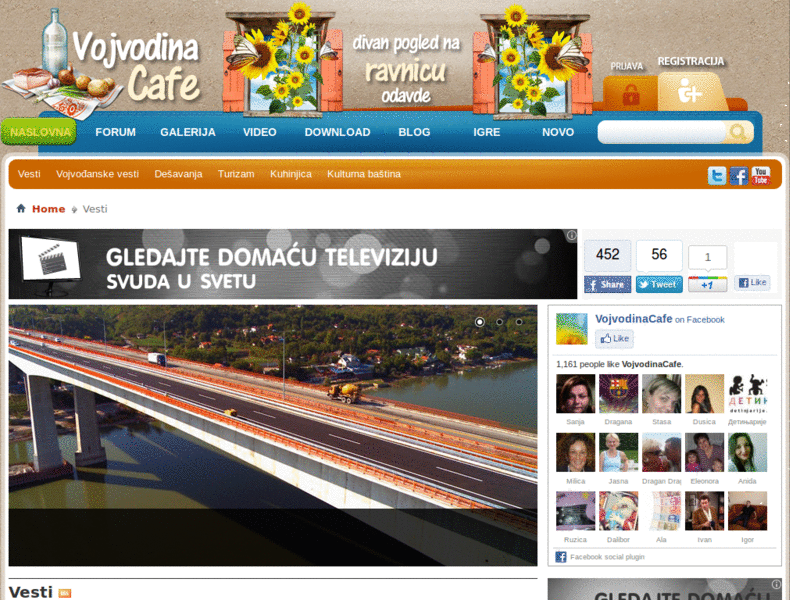 VojvodinaCafe forum sub pages cleaner