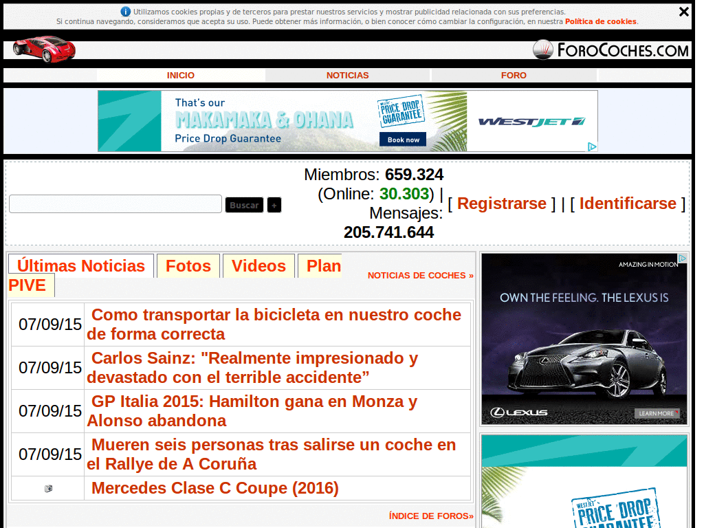 Forocoches en negro