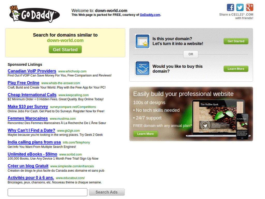 Down-World.com - cleaned & tweaked