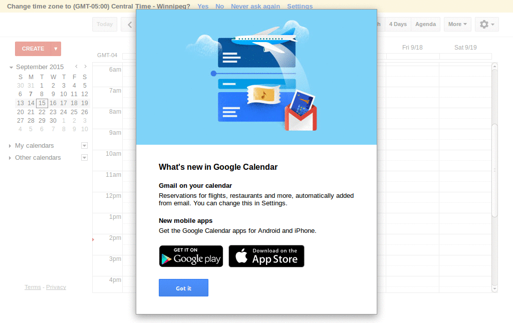 Google calendar cleanup
