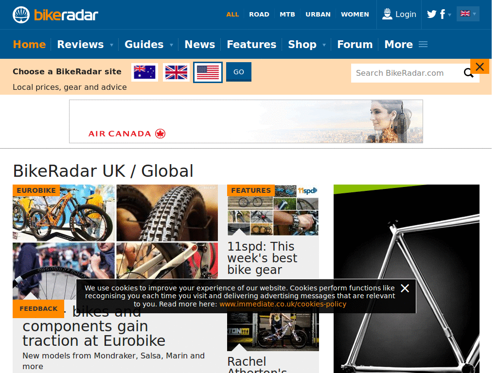 My eyes! for Bikeradar - take two