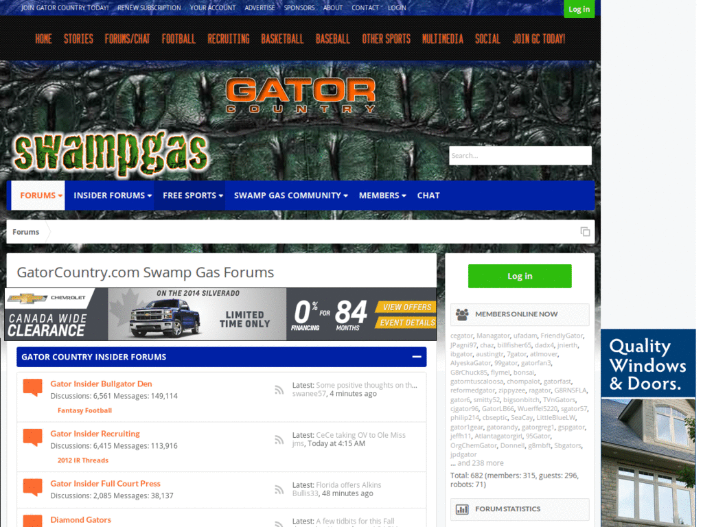 GatorCountry Forums - Full Width