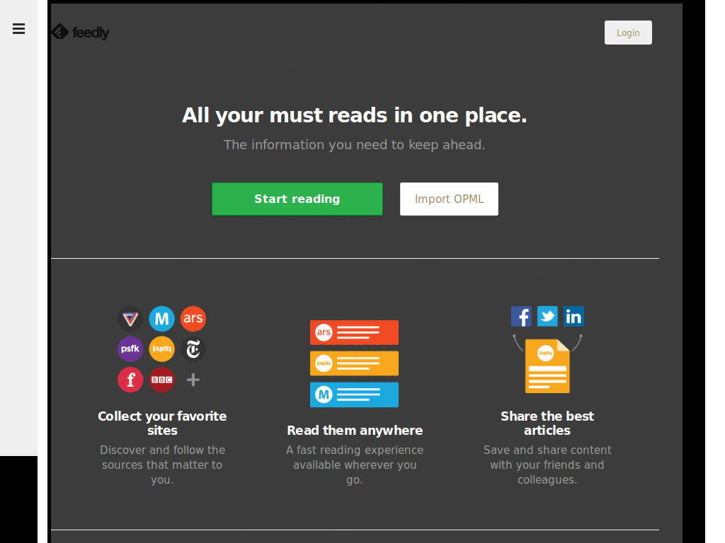 Feedly Gray Beta